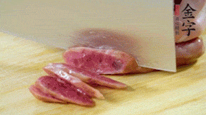 金字火腿、金字香腸、金字臘肉切片。